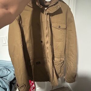 Men's Classic Tan Military Jacket
